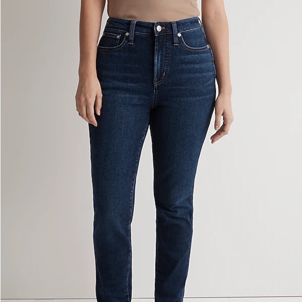 MADEWELL CURVY PERFECT VINTAGE JEANS - Myers Wash NN495